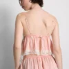 Bridal satin lace babydoll bralette Bridal satin lace babydoll bralette