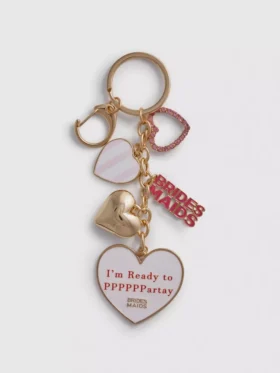 Bridesmaids charm keyring Bridesmaids charm keyring