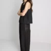 Broderie insert tank top Broderie insert tank top