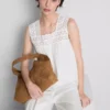 Broderie insert tank top Broderie insert tank top