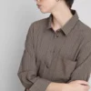 Brushed pinstripe shirt Brushed pinstripe shirt