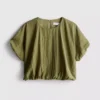 Bubble hem top Bubble hem top