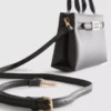 Buckle detail mini tote