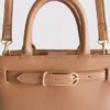 Buckle detail mini tote