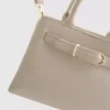 Buckle detail mini tote