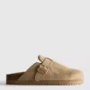 Buckle mule clogs