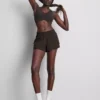 Buttery soft active ruched crop top Buttery soft active ruched crop top