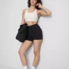 Buttery-soft strappy crop top Buttery-soft strappy crop top