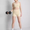 Buttery-soft strappy crop top Buttery-soft strappy crop top