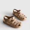 Caged jelly sandals