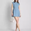 Cap sleeve sculpted mini dress Cap sleeve sculpted mini dress