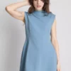 Cap sleeve sculpted mini dress Cap sleeve sculpted mini dress