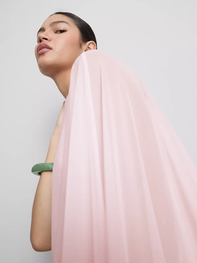 Cape overlay bodysuit Cape overlay bodysuit