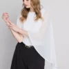 Cape overlay bodysuit Cape overlay bodysuit