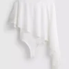 Cape overlay bodysuit Cape overlay bodysuit