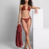 Chain detail tie side bikini bottoms Chain detail tie side bikini bottoms