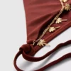 Chain detail tie side bikini bottoms Chain detail tie side bikini bottoms