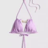 Chain detail triangle bikini top Chain detail triangle bikini top
