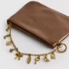 Charm detail purse