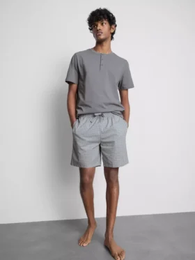 Check short pajamas