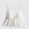 Cherry lace trim floaty bralette Cherry lace trim floaty bralette