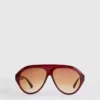 Chunky aviator-style sunglasses Chunky aviator-style sunglasses