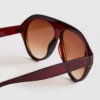 Chunky aviator-style sunglasses Chunky aviator-style sunglasses