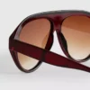 Chunky aviator-style sunglasses Chunky aviator-style sunglasses