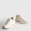 Chunky mesh panel sneakers