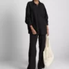 Classic cotton-blend button-down shirt Classic cotton-blend button-down shirt