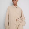 Classic cotton-blend button-down shirt Classic cotton-blend button-down shirt