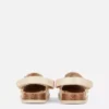 Closed toe mule sandals
