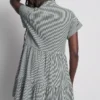 Collared mini shirt dress Collared mini shirt dress