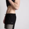Color block gym shorts