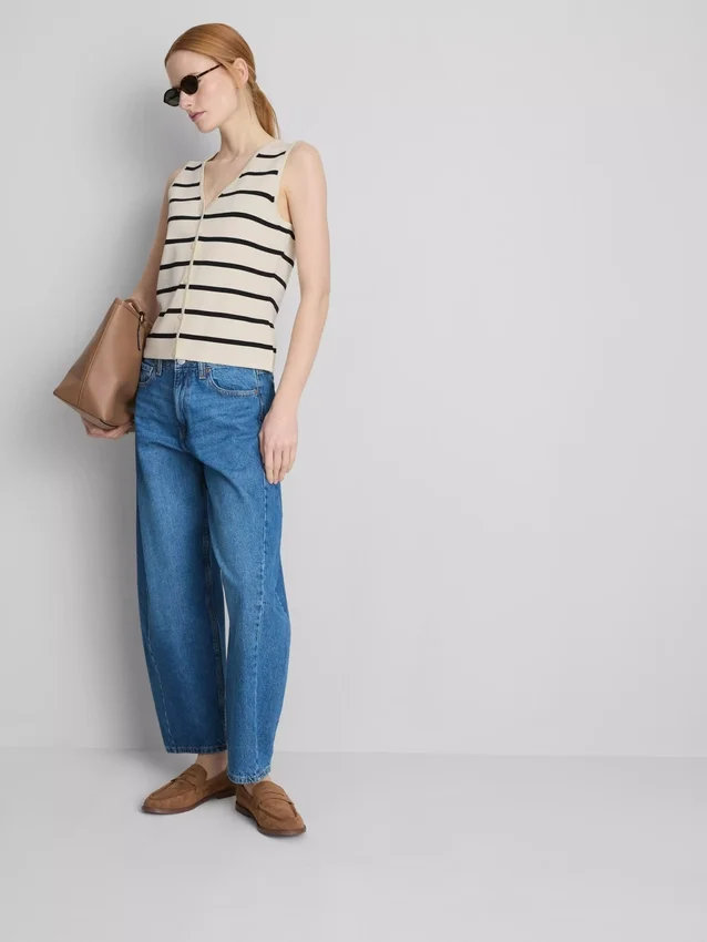 Compact knit waistcoat Compact knit waistcoat
