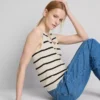 Compact knit waistcoat Compact knit waistcoat