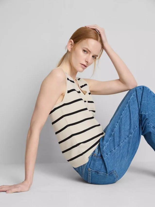 Compact knit waistcoat Compact knit waistcoat