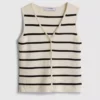 Compact knit waistcoat Compact knit waistcoat