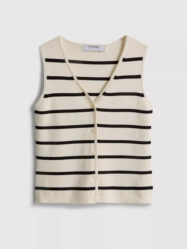 Compact knit waistcoat Compact knit waistcoat