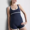 Contrast scoop neck active unitard Contrast scoop neck active unitard