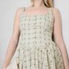 Corset button mini dress Corset button mini dress