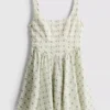 Corset button mini dress Corset button mini dress