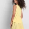 Cotton-blend button-up vest Cotton-blend button-up vest