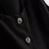 Cotton-blend button-up vest Cotton-blend button-up vest