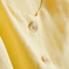 Cotton-blend button-up vest Cotton-blend button-up vest