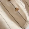 Cotton-blend button-up vest Cotton-blend button-up vest