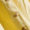 Cotton-blend button-up vest Cotton-blend button-up vest