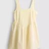 Cotton blend corset mini dress Cotton blend corset mini dress