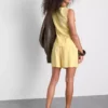 Cotton-blend elastic-waist shorts Cotton-blend elastic-waist shorts