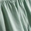 Cotton-blend elastic-waist shorts Cotton-blend elastic-waist shorts